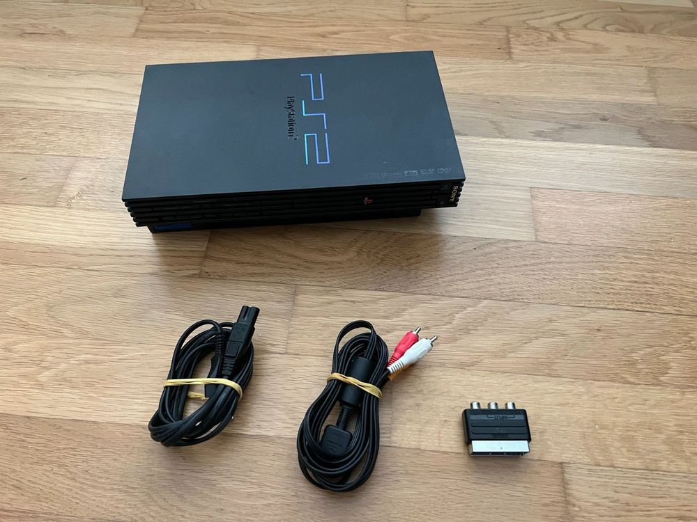 Playstation 2 Konsole Fat Schwarz SCPH 50004 Kaufen Auf Ricardo