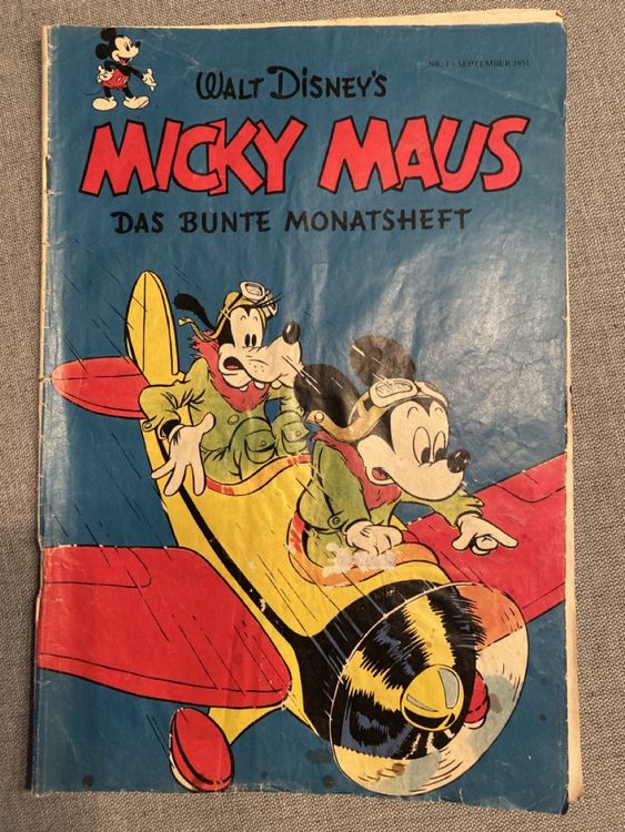 Micky Maus Nr 1 1951 Reprint Kaufen Auf Ricardo