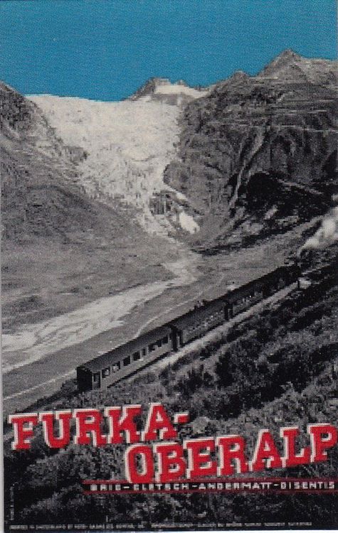 Gletsch Vs Furka Oberalp Bahn Mit Comprare Su Ricardo