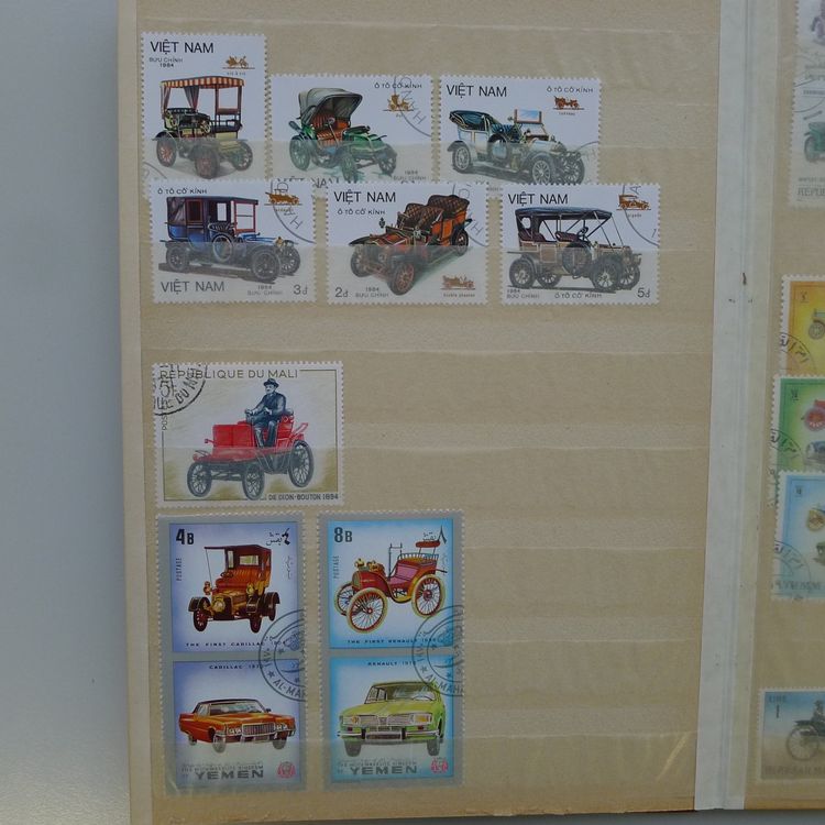 Motivsammlung AUTOS AUTOMOBILE teils älter in ALBUM Kaufen auf Ricardo