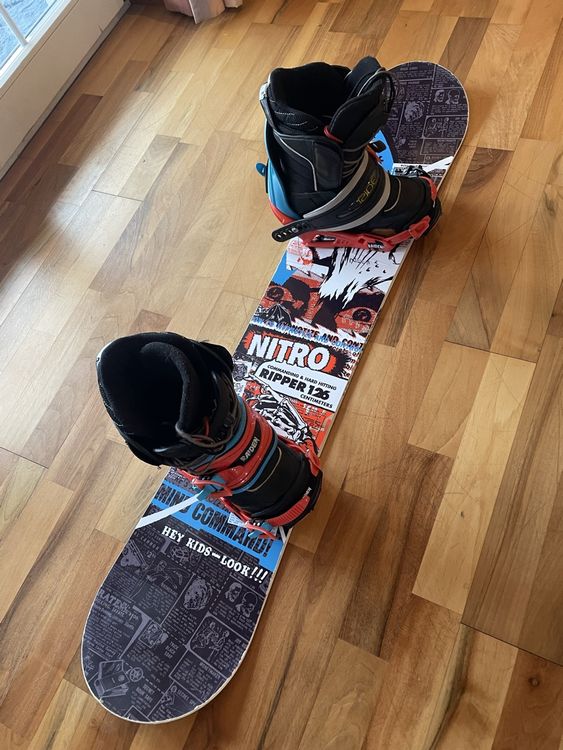 Kindersnowboard Nitro Cm Inklusive Bindung Kaufen Auf Ricardo