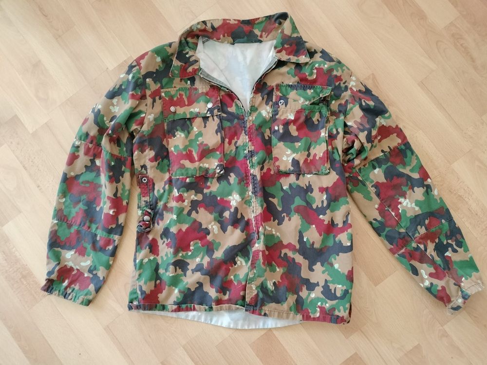 Antike Schweizer Armee Milit R Tarn Jacke Kaufen Auf Ricardo