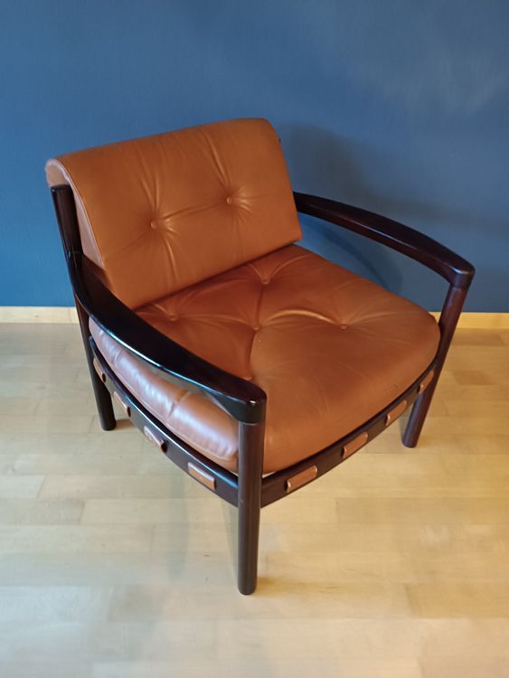 Sessel Leder Mid Century Skandinavien Kaufen Auf Ricardo