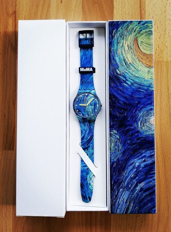 Swatch Van Gogh Starry Night MOMA Uhr Kaufen Auf Ricardo