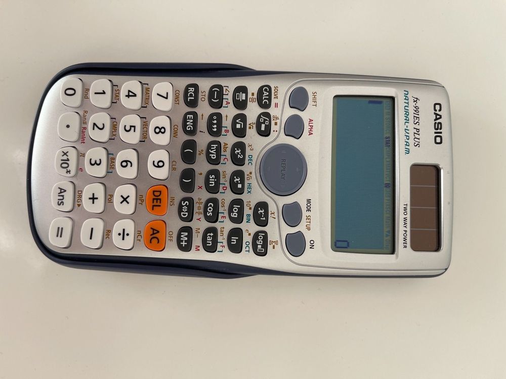 Taschenrechner Casio Fx Es Plus Kaufen Auf Ricardo