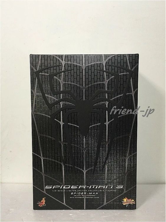 Hot Toys MMS Spiderman Spider Man Black Suit Version Gebraucht