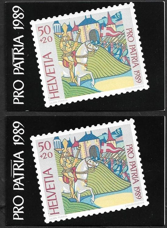 1989 Zwei MH Patria Nr 1b Und 1c Verschieden Top Ab 1 Kaufen