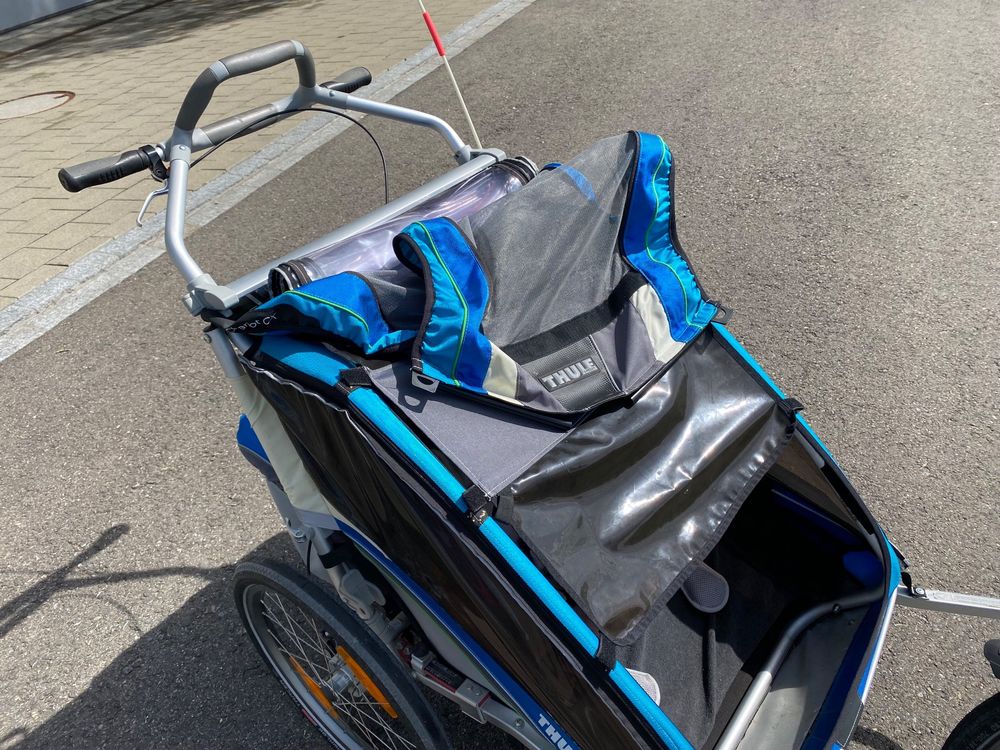 Thule Chariot Cx Kinder Fahrrad Anh Nger Mit Bremse Kaufen Auf Ricardo