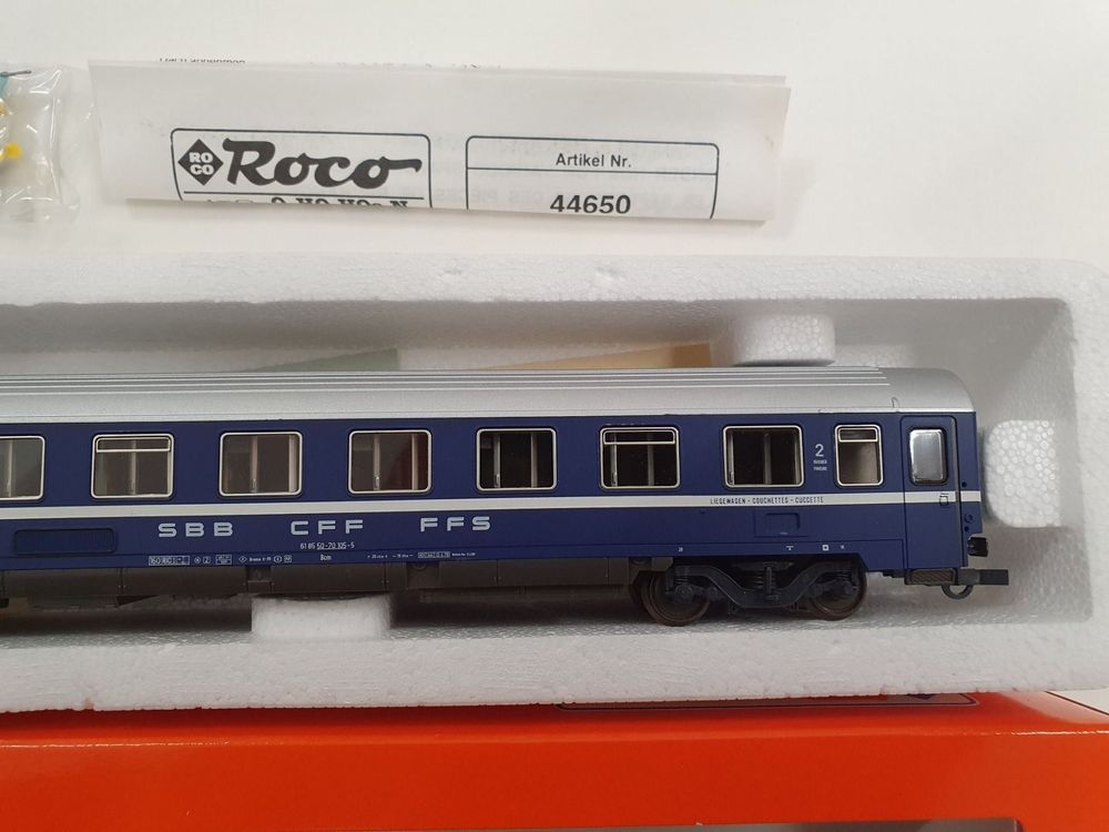 Roco 44650 SBB Bcm Liegewagen 2 Klasse Kaufen Auf Ricardo