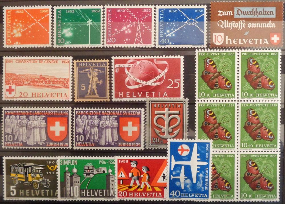 SCHWEIZ Postfrische Aus 19241963 2 Fotos Kaufen Auf Ricardo