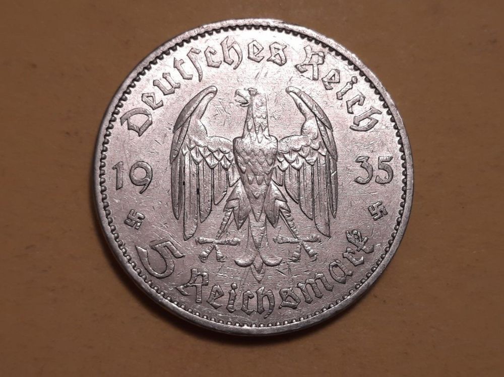 Deutsches Reich 5 Reichsmark 1935 Silber Kaufen Auf Ricardo