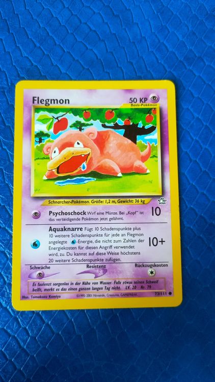 Flegmon Neo Genesis Pokemon Kaufen Auf Ricardo