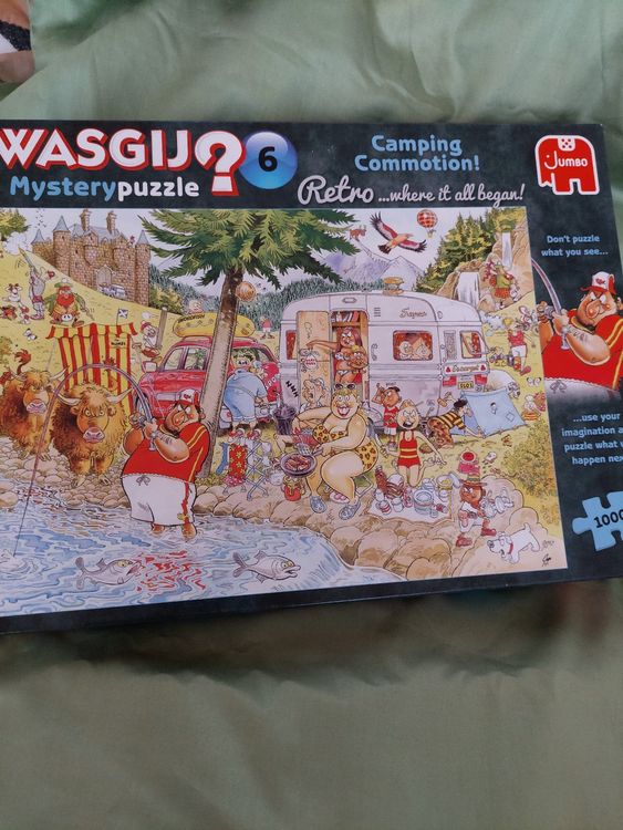 Jumbo Puzzle Wasgij Retro Camping Chaos Er Kaufen Auf Ricardo