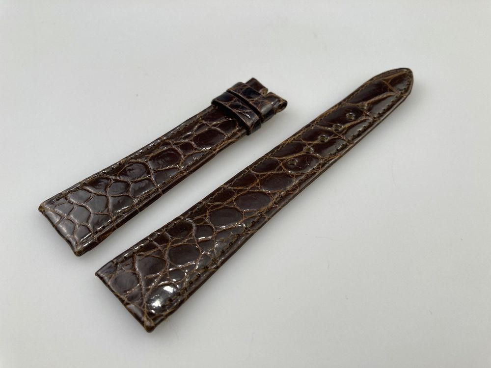 Rolex Genuine Brown Crocodile Leather Watch Straps 44 Kaufen Auf