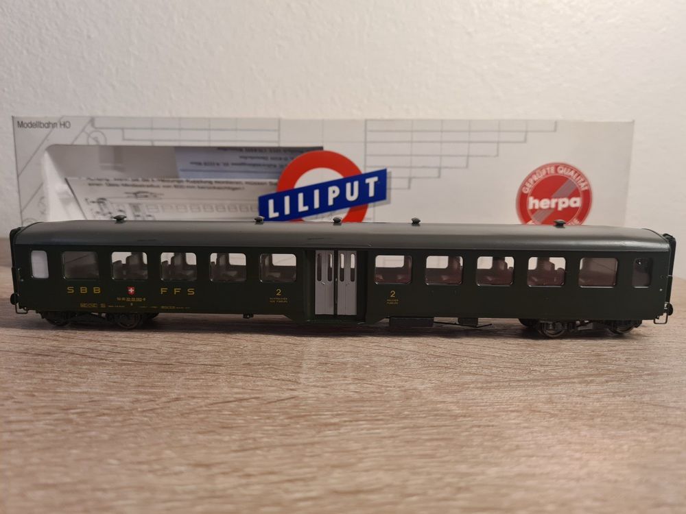 Liliput 7378 51 Personenwagen 2 Kl SBB H0 OVP NEU Kaufen Auf Ricardo