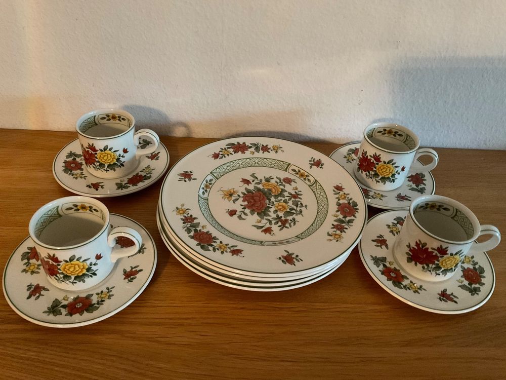 Villeroy Boch Summerday Kaffee Set für 4 Personen Kaufen auf Ricardo