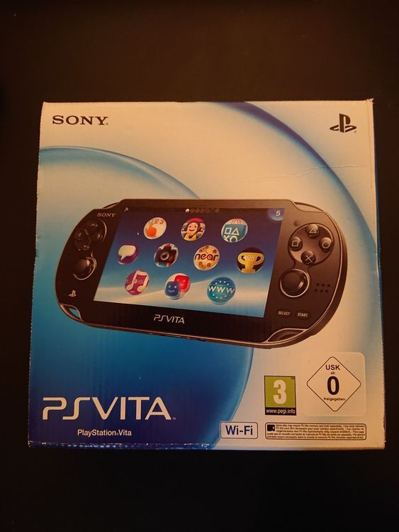 Sony Psv Vita Pch Konsole Wi Fi Schwarz Ovp Cib De Kaufen