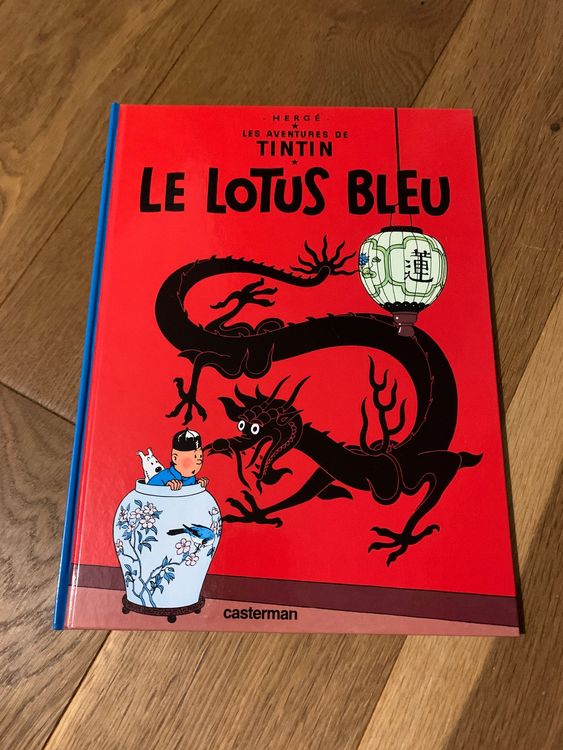 Les Aventures De Tintin Le Lotus Bleu Kaufen Auf Ricardo