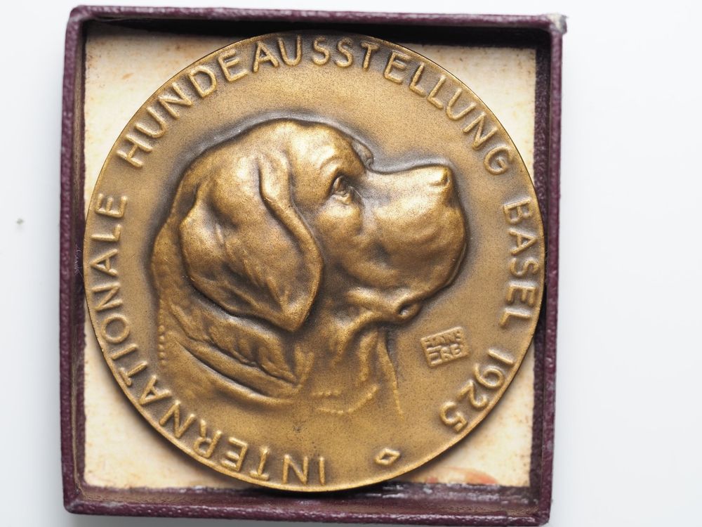 Schweiz Medaille Hundeausstellung In Basel 1925 Kaufen Auf Ricardo