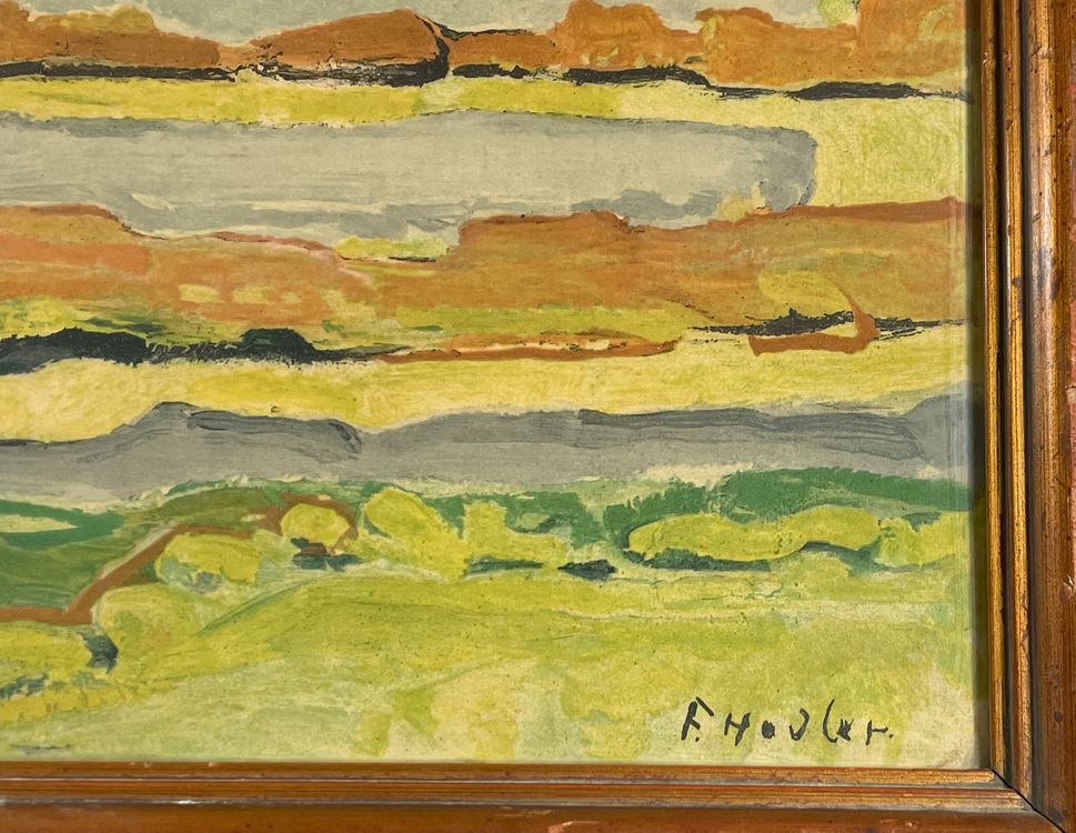 Ferdinand Hodler Grosse Lithographie Kaufen Auf Ricardo