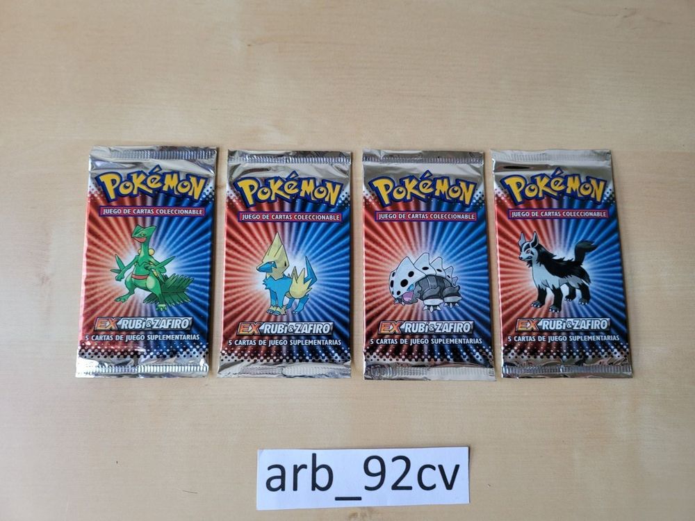 Pokemon EX Rubin Saphir Booster ESP Kaufen Auf Ricardo