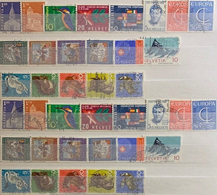 Timbres Suisses Kaufen Auf Ricardo