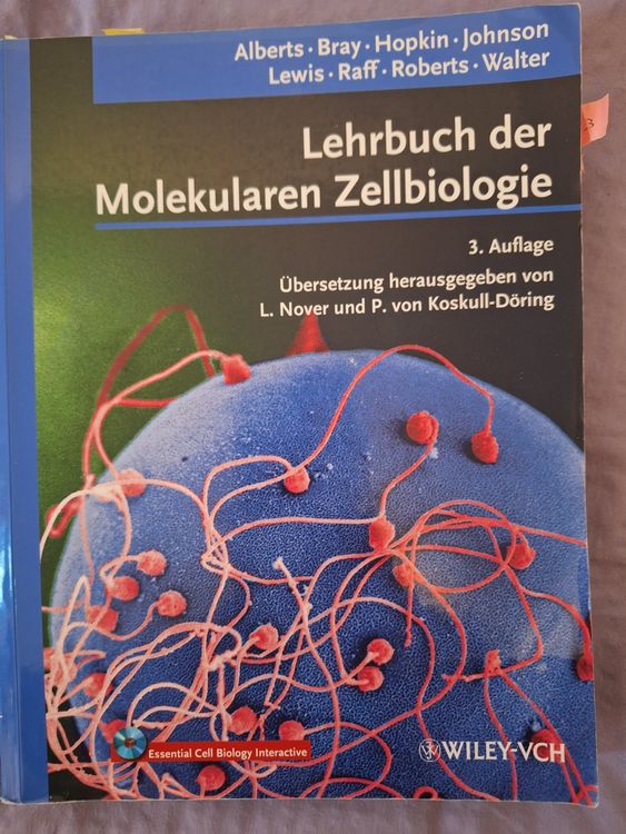 Lehrbuch Der Molekularen Zellbiologie Alberts Kaufen Auf Ricardo