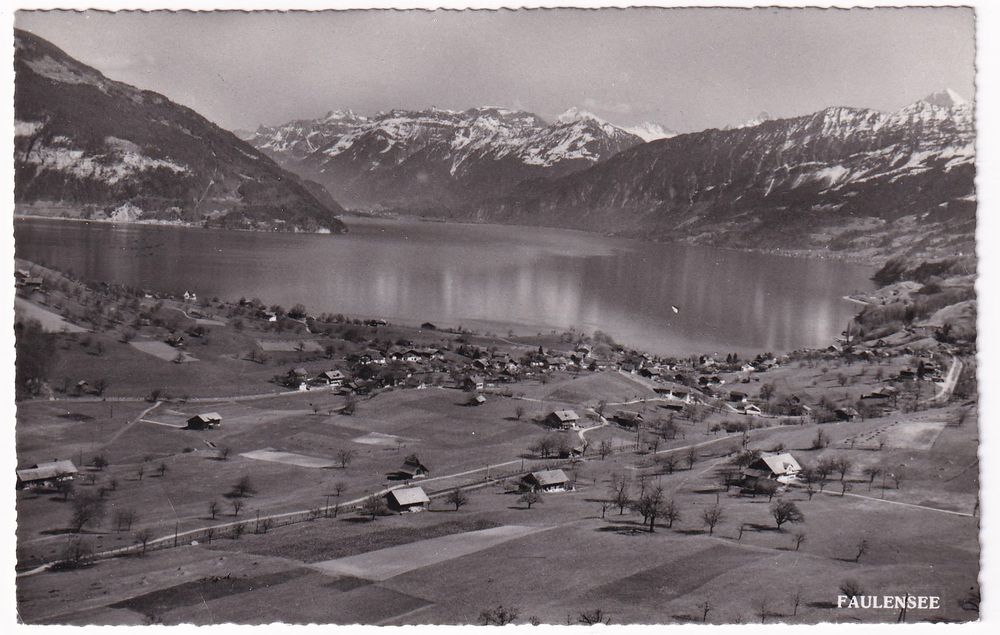 Faulensee A Thunersee Blick Gegen Interlaken Kaufen Auf Ricardo