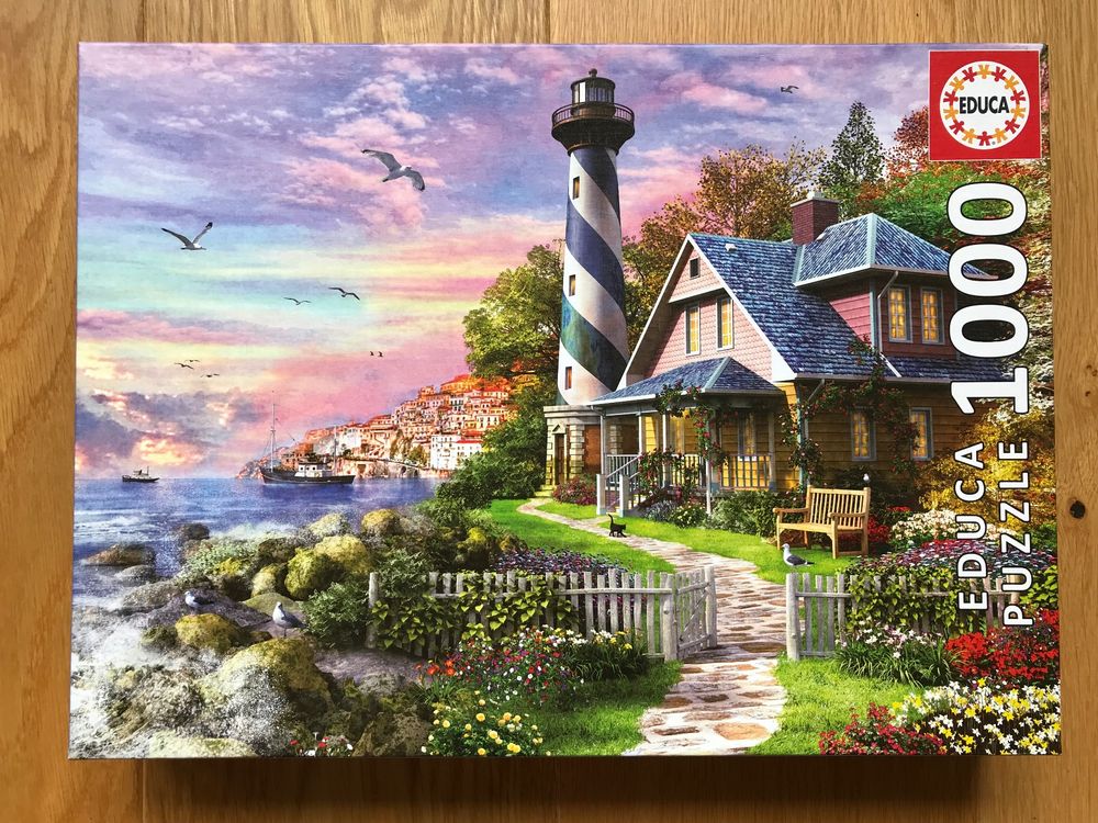 Educa Puzzle 1000 Teile Lighthouse At Rock Bay Kaufen Auf Ricardo