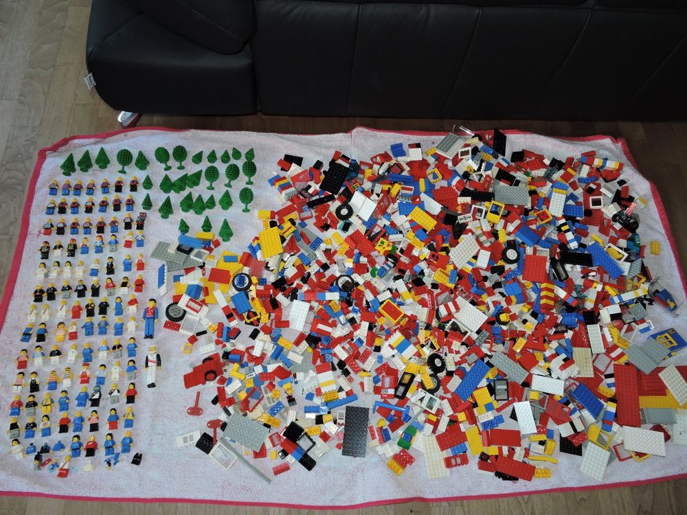 5 Kg Lego Mit Vielen Minifiguren Kaufen Auf Ricardo