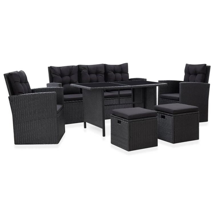 Gartenlounge Set Teilig Black Kaufen Auf Ricardo