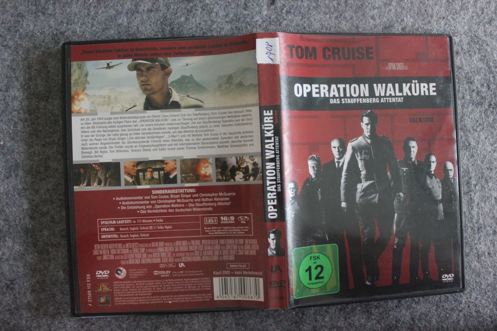 Operation Walküre Das Stauffenberg Attentat DVD 1708 Kaufen auf