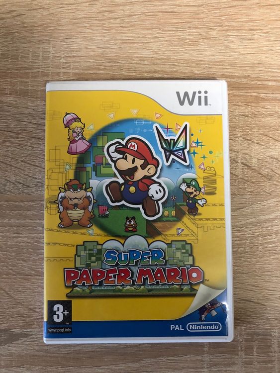 Super Paper Mario Nintendo Wii Spiel Kaufen Auf Ricardo