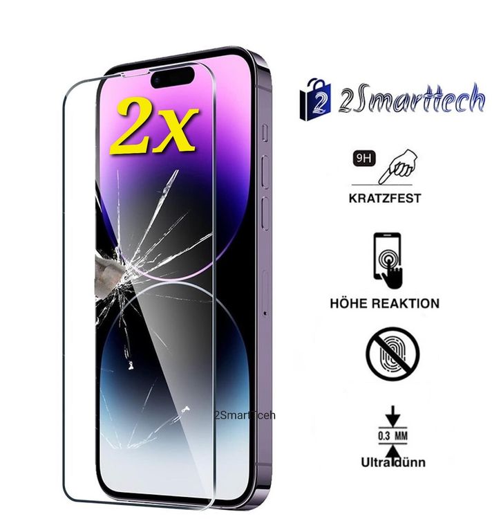 IPhone 14 Pro Max Panzerglas Tempered Glass 2x Kaufen Auf Ricardo