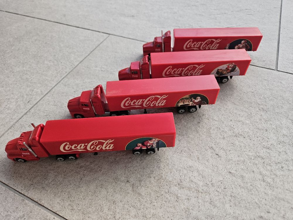 LKW Modell 4x Coca Cola 1 87 Kaufen Auf Ricardo