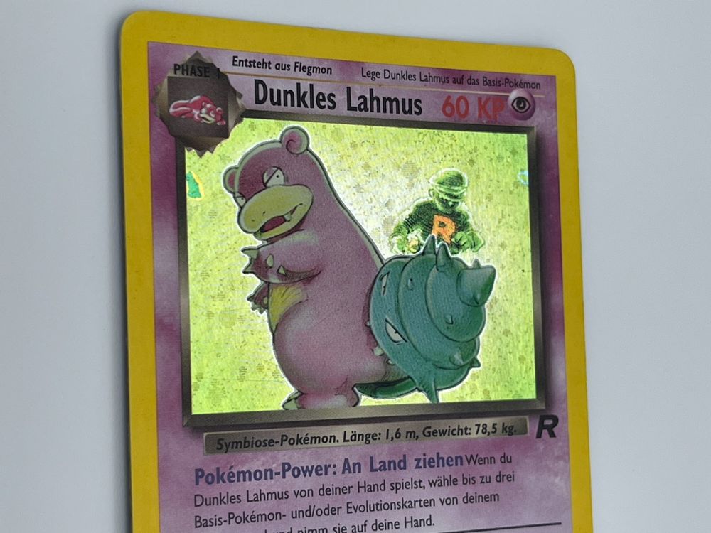 Dunkles Lahmus Holo Rare Pok Mon Team Rocket Swirl Kaufen Auf