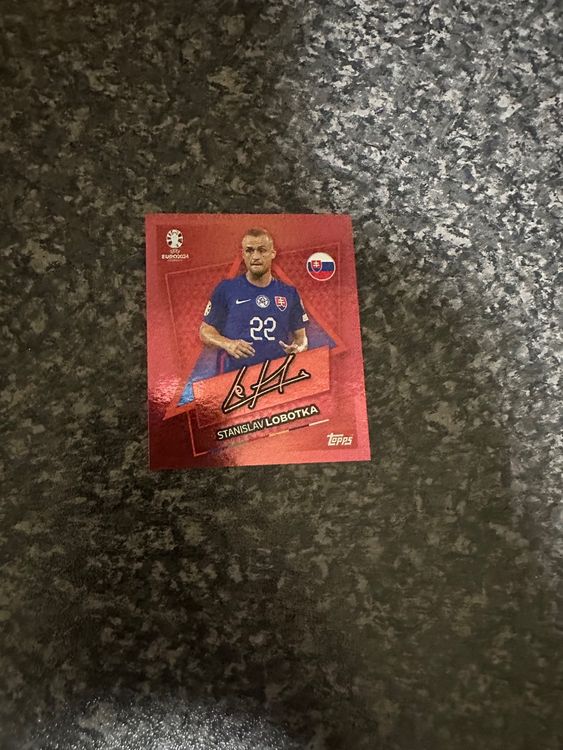 Topps Euro Svk Sp Stanislav Lobotka Mit Unterschrift Comprare Su