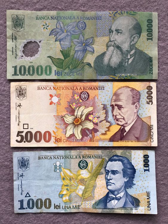 Romania Rum Nien Lei Banknoten Kaufen Auf Ricardo