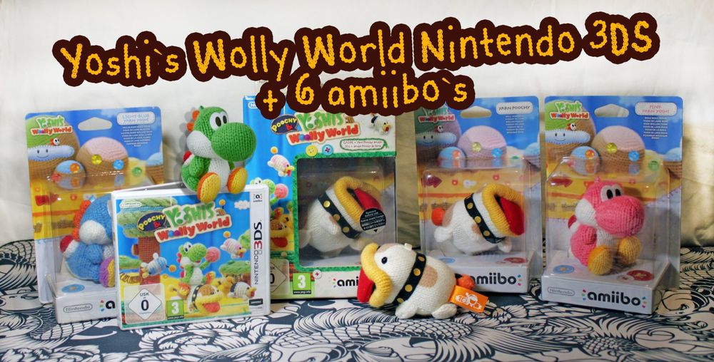 Nintendo Yoshi Woolly World Ds Poochy Amiibo Amiibo Kaufen Auf