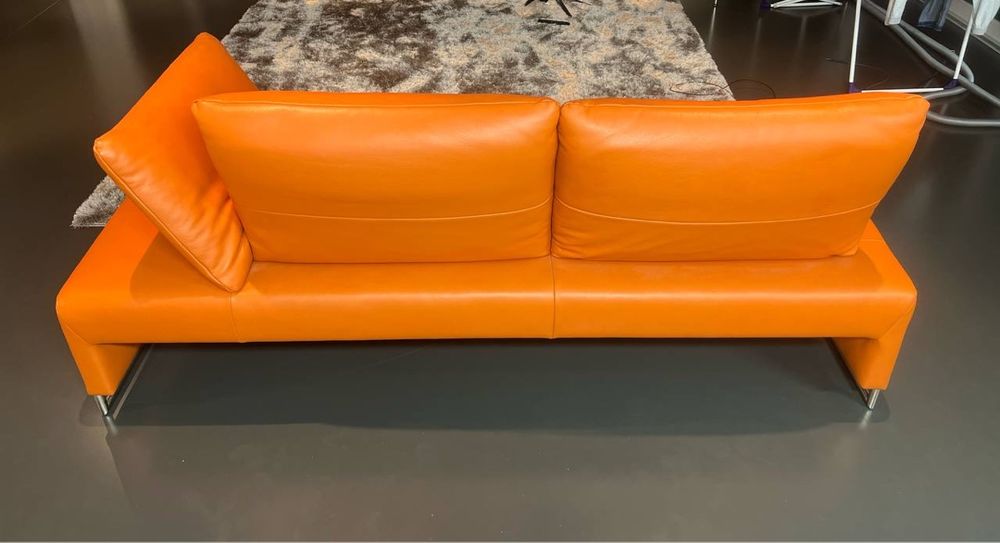 Designer Sofa Leder Orange Koinor Remy Ramon 2 5 3 Sitzig Kaufen Auf