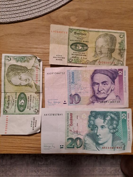 Deutsche Banknoten Kaufen Auf Ricardo