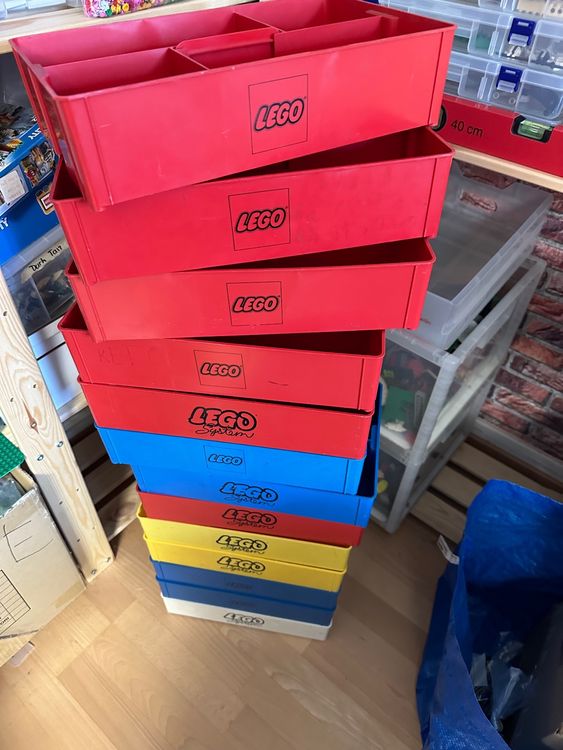 13 Gebrauchte Lego Trag Boxen Vintage Kaufen Auf Ricardo