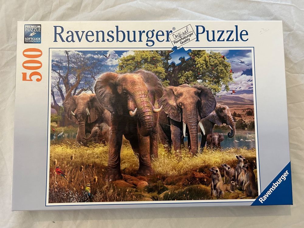 Ravensburger Puzzle Elefanten Kaufen Auf Ricardo