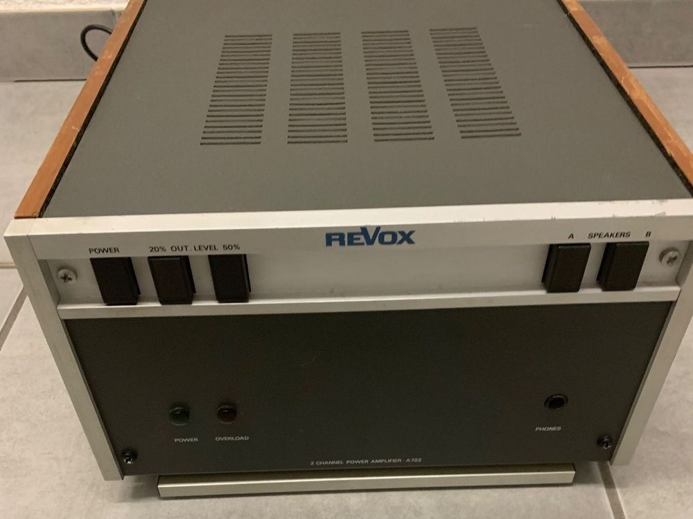 Revox A722 Endstufe Kaufen Auf Ricardo