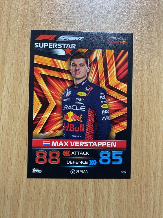 Topps Turbo Attax 2023 Max Verstappen Red Bull Kaufen Auf Ricardo