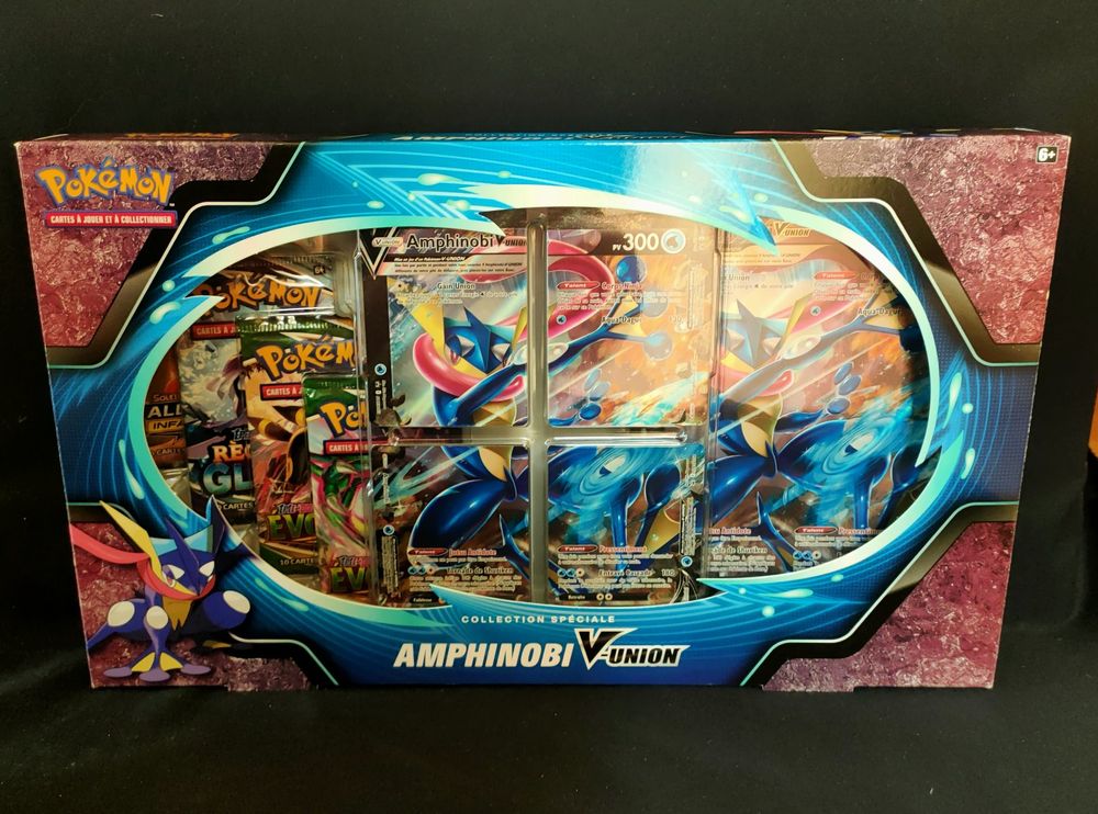 Coffret Pokemon Amphinobi V union Français Fr carte booster Kaufen