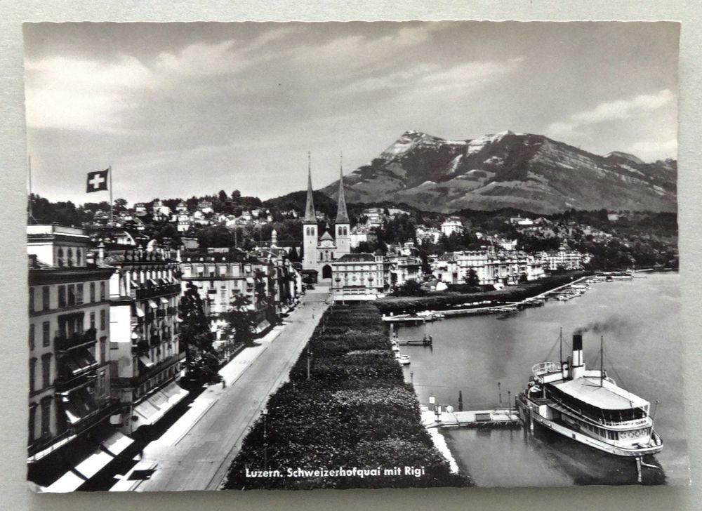 Luzern Schweizerhofquai Mit Rigi Kaufen Auf Ricardo