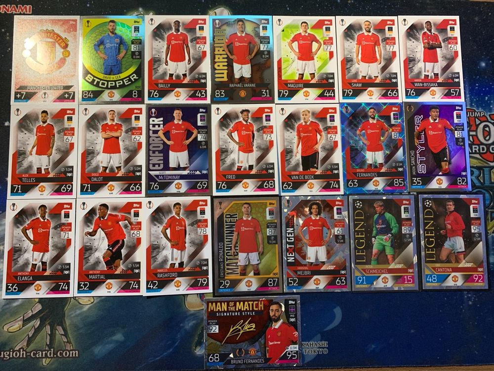 Match Attax Manchester United Full Team Set Kaufen Auf Ricardo