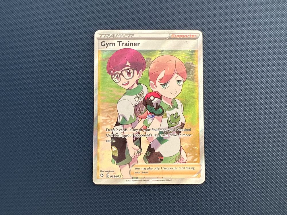 Pokemon Gym Trainer Fullart Rare Top Zustand Shiningfates Kaufen Auf