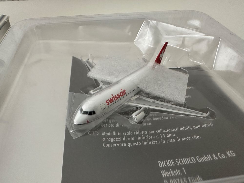 Swissair Airbus A Flugzeugmodell Schuco Gemini Jets Kaufen